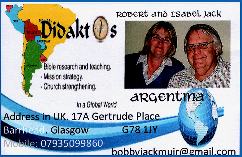 Bobby's card
